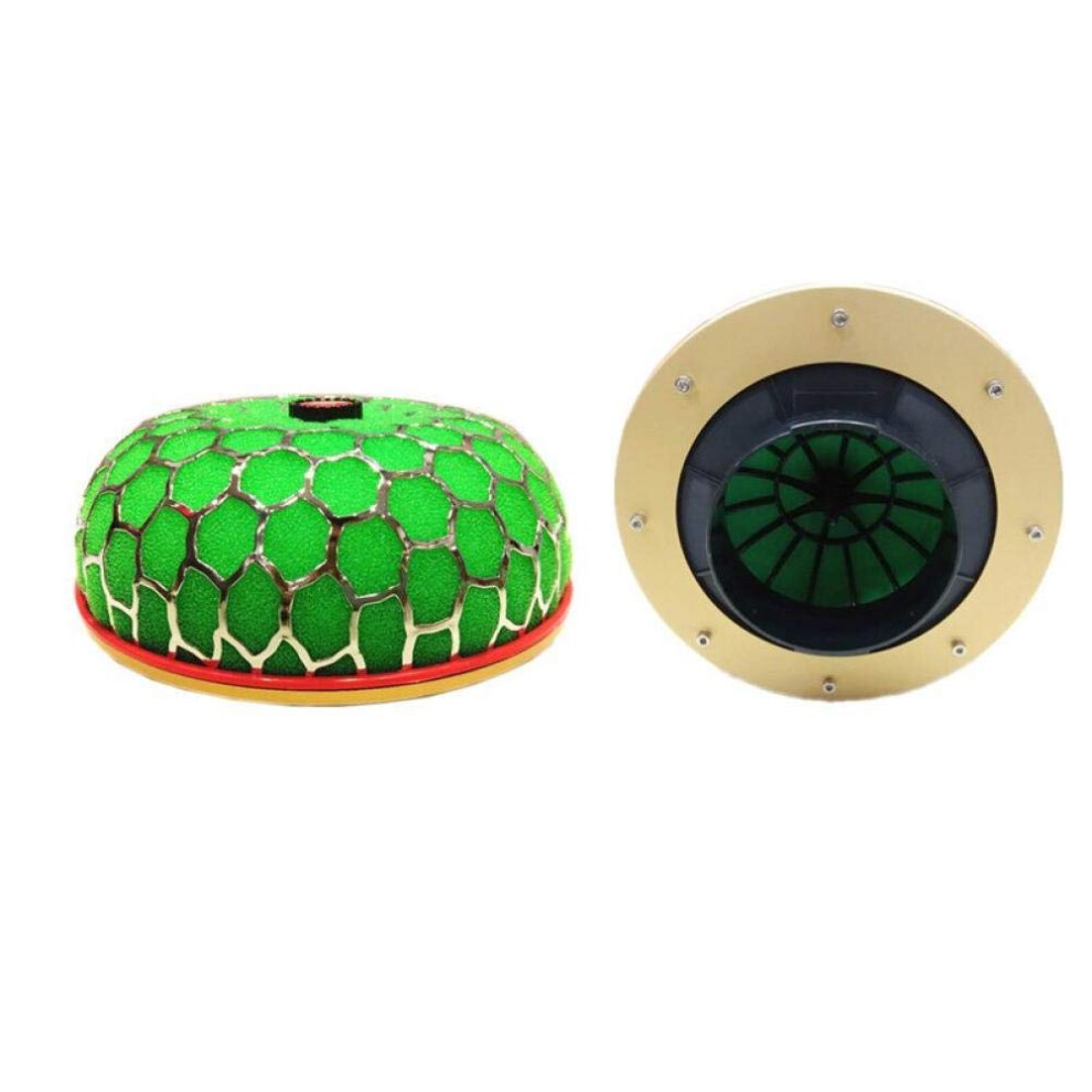 General Purpose Sponge Air Filter 60Mm Flow For Cold Air Intake Sponge Material Universal Fit Green 9067246113889