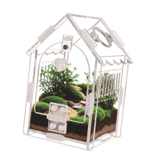 Petit Habitat Acrylique Pour Animaux Aéré Et Solide Pour Un