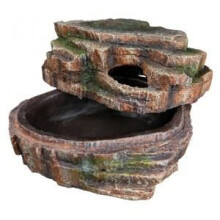 Grotta per serpente - TRIXIE - 26 x 20 x 13 cm - Resina poliestere - Aspetto naturale - Decorazione foresta tropicale