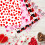 Papier d'emballage pour la saint-valentin, 4 pièces,-type A 4