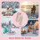 Attractive Heat Pack USB Rechargeable with 6000mAh Battery-Pink 2
