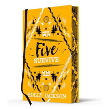 Five Survive Collectors Edition by Holly Jackson Hardcover Book