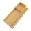 Flexibler Bambus-Sofaarmig-Tisch mit Becherhalter, 990g 13