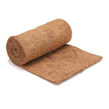Liner Roll For Planter, Window Box, Flower Basket, Natural Coir Sheet 25cm x 100cm, Pet And Reptile Mats