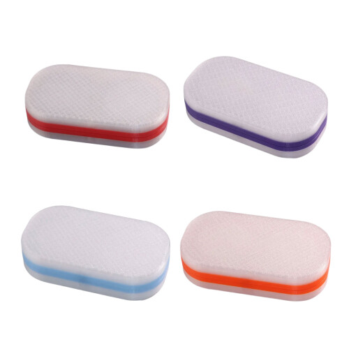 Shockproof Dustproof Lens Filter Holder Box for-Orange#ff6600 1