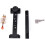T Shape Sight Black Adjustable Windage And Elevation For Rifle Enhanced Accuracy 3
