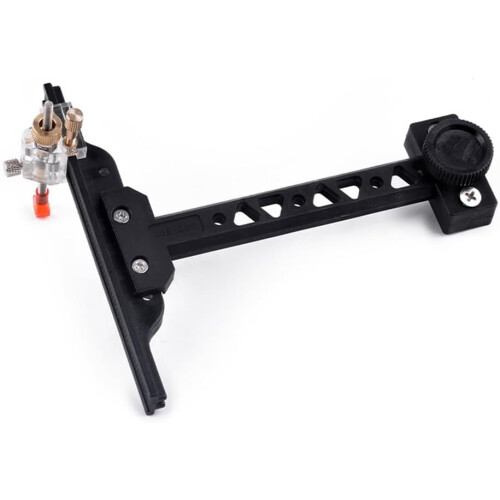 T Shape Sight Black Adjustable Windage And Elevation For Rifle Enhanced Accuracy 1