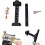 T Shape Sight Black Adjustable Windage And Elevation For Rifle Enhanced Accuracy 5