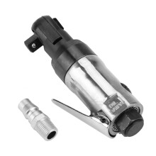 Square Drive Ratchet Wrench 1/43/8 Inch, CW CCW, Straight Shank, Pneumatic Mini Tool for Cars