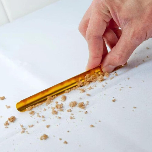 Sweeper Metal Cleaning Tool For Table Gold With Compact Scraper Design Lightweight Durable Build Easy Grip 1