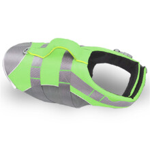 Dog Swimsuit with Superior Buoyancy Rescuing Handle-Green S
