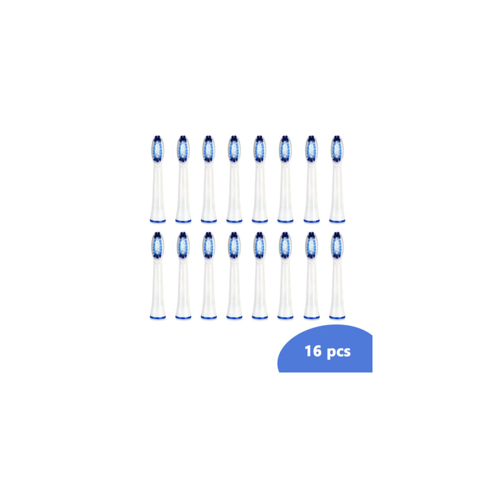 Brush Heads With Dupont Tynex Nylon Bristles, Compatible Electric Toothbrushes, For A Deep And Gentle Clean