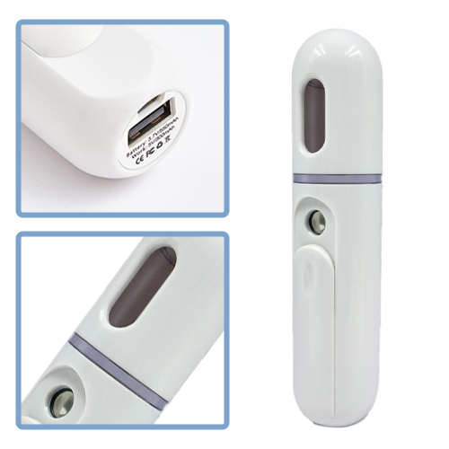 Nano Facial Mister, Μίνι μέγεθος ταξιδιού για τσάντα, Φορητός νανοψεκασμός ενυδάτωσης και 2