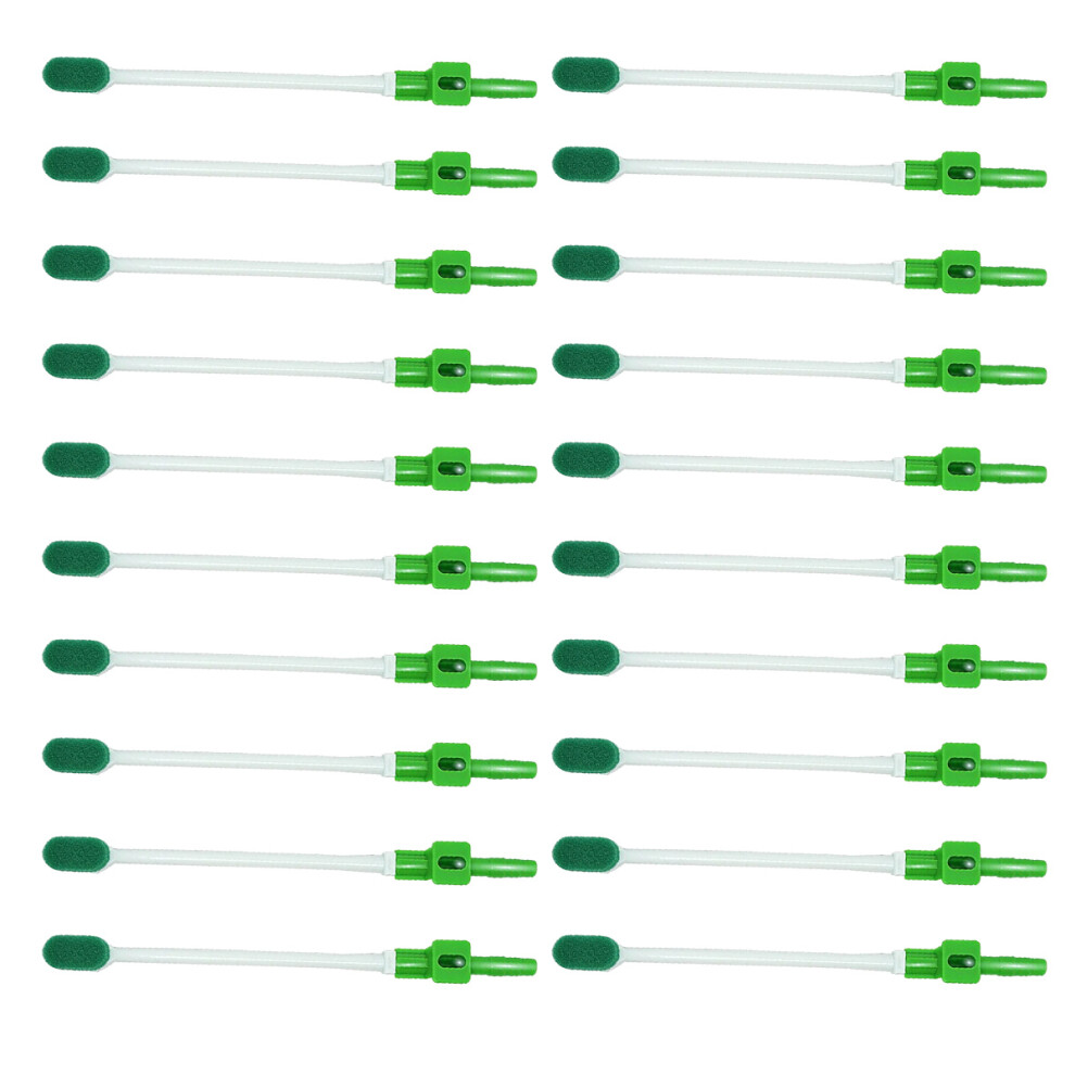 Oral Care Disposable Suction Swab Toothbrush For Direct Connection To Standard Straws, Individually Wrapped Single Use Toothbrush For Gentle And Comfo