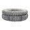 Soft Plush Cats Bed with Detachable Cushion Design for-Gray 1