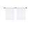Semi-Transparents Voile Polyester Eyelet Curtain-grey 76x60cm 5