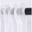 Semi-Transparents Voile Polyester Eyelet Curtain-grey 76x60cm 4