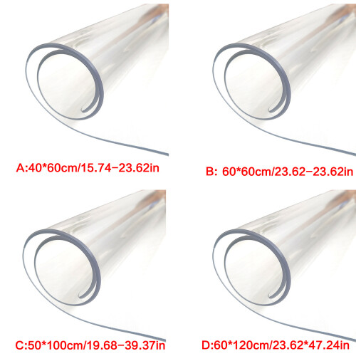 Waterproofs Clear Tablecloth, PVC Table Protectors Table-A A 1