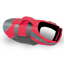 Dogs Pool Vests Swimsuit Save Handle for Small Large-Red XL