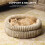 Multiuse Cats Bed Detachable Cushion Soft Resting Bed-coffee 2