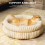 Multiuse Cats Bed Detachable Cushion Soft Resting Bed-coffee 5