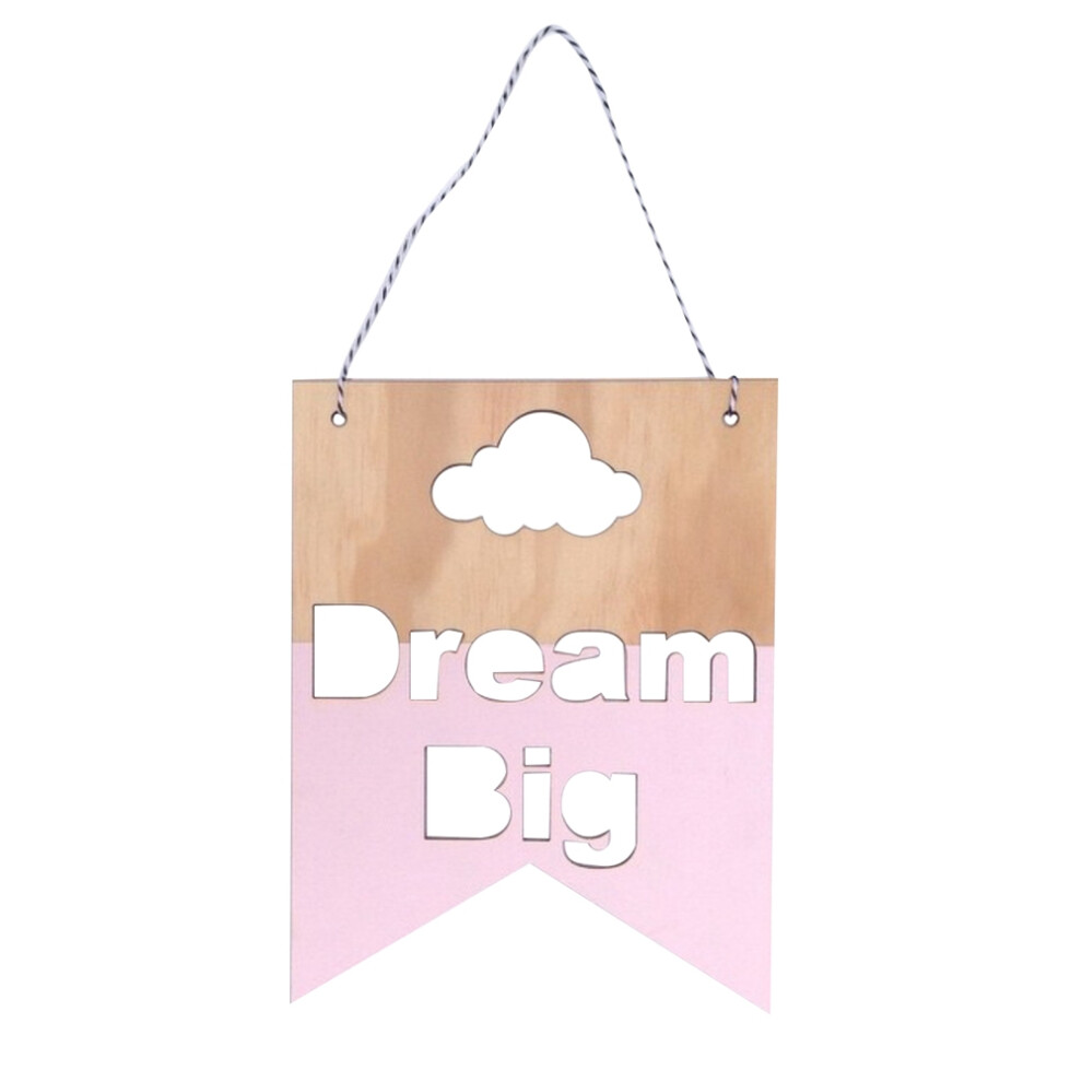Creative Wooden Cloud Sign Wall Hanging Decoration For Kids Room Stylish Nordic Design Non Toxic Wood With Rope Eco Friendly Baby Nursery Bedroom Livi