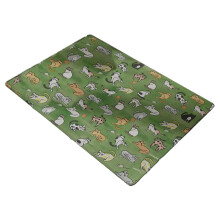 Summer Cooling Pet Mat For Dogs Keep Pet-Cat Park Green C