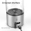 Tragbare 460 ml Wasserstoffwasserflasche Generator 1400ppb Silber 4