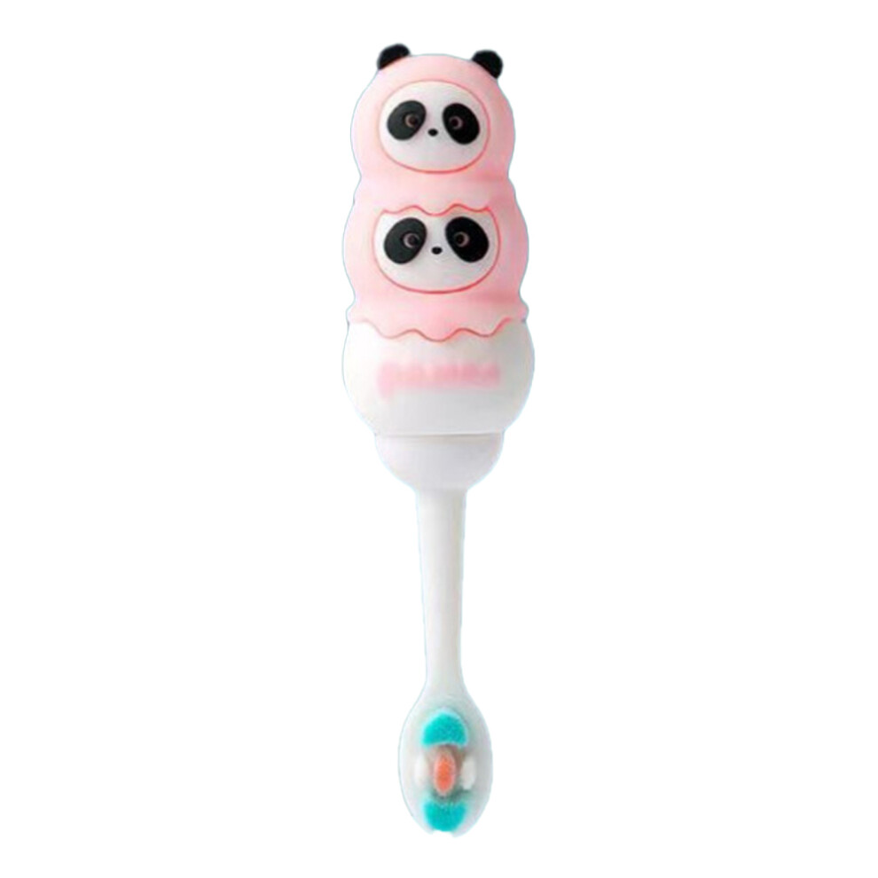 Interactive Panda Fun Toothbrush, Travel Toothbrush with Interactive Animation for Engaging Oral Care, Soft Bristles for Gentle Cleaning
