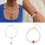 Bracelet élégant avec colliers de perles de-Bracelet rose 2