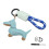 Charming Leather Puppy Keychain Lightweight Dachshund Key-7 1