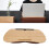 Lap Desk 3 in 1, tragbar, Bambus, 12