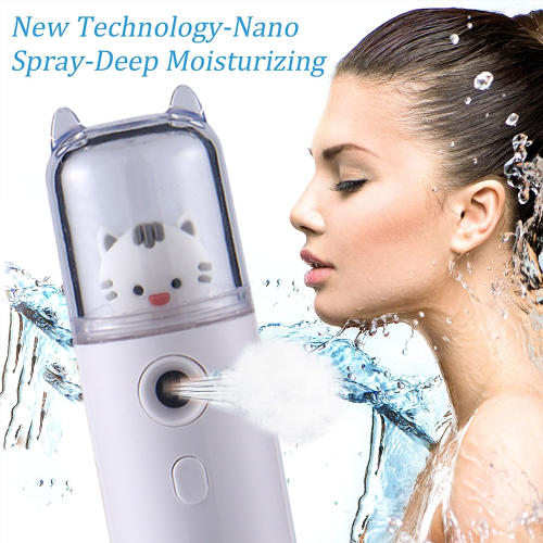 Επαναφορτιζόμενος Nano Facial Mister, λειτουργία επανόρθωσης με μίνι ψεκαστήρα από υλικό 2