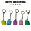 Lip Gloss with Keychain Caps Convenient Makeup Tool-Yellow 5