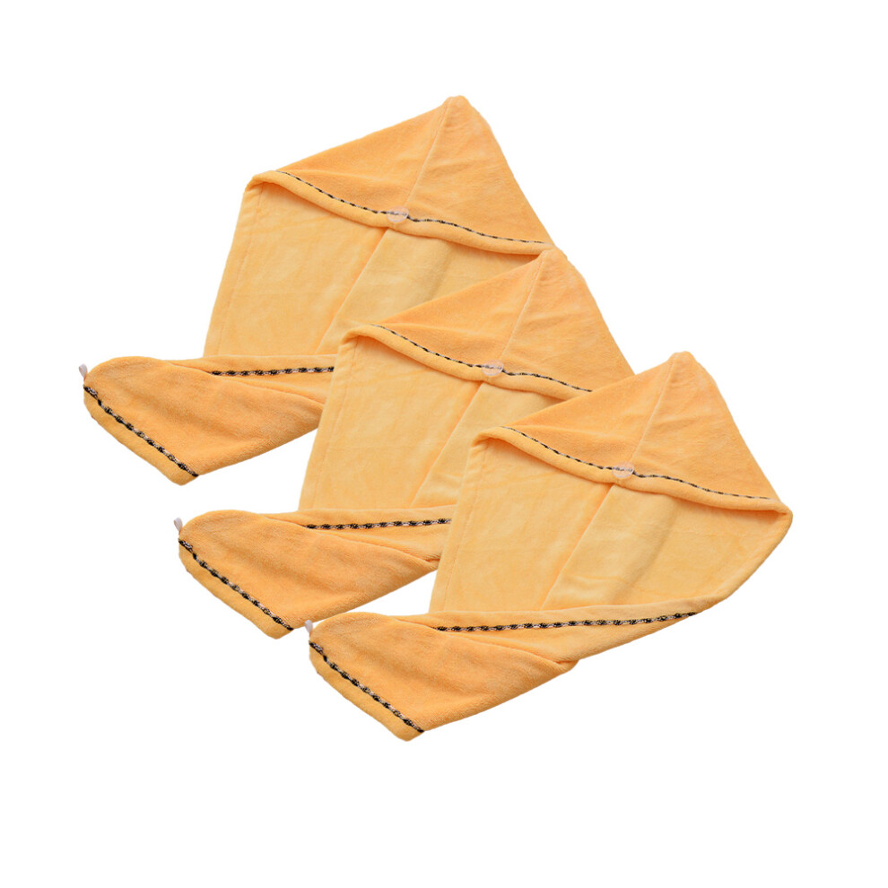 Innovative Microfiber Hair Turban, Super Absorbent Quick Drying, Small And Portable Towel For Easy Travel, One Size Fits All (3 Pieces)-image-OPC-PNCSXW9-NEW