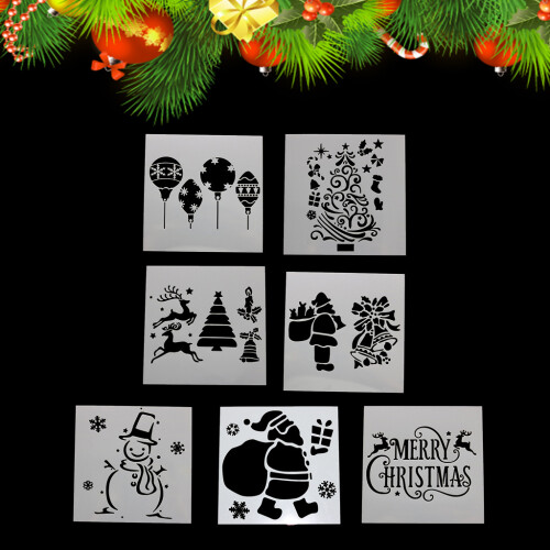 Moules à gâteaux de noël, bricolage, pochoirs de cuisson, 1