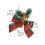 Weihnachts-Serviettenringe,-03Rotes Englisch 4