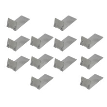 12 stücke Tisch Karte Lagerung Steht Metall Handy-Langer Stil