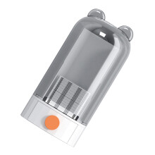 Automatische cosmetische wattenschijfjesdispenserhouder voor-Wit