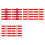 10pcs/Pack Slap Bracelets Soft Fabric Adjustable Size-red lion 2