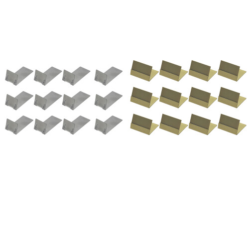 12pcs Table Card Storage Stands Metal Cellphone-Short style 1