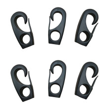 Set van 6 elastische banden met sterke kunststof-G3051