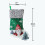 Grands bas de noël décoratifs 18 pouces, bas de-Père Noël vert 4