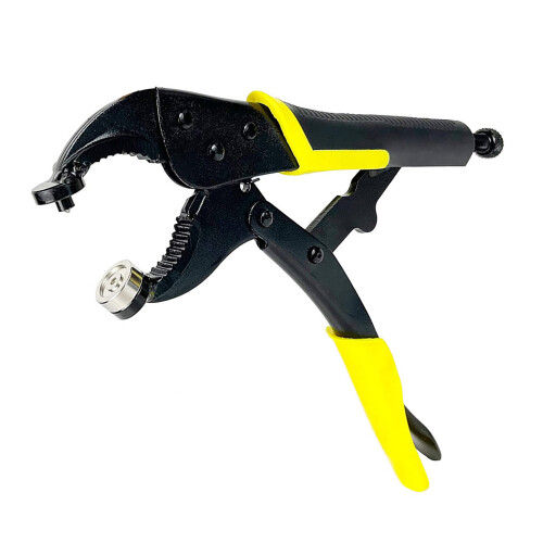 Heavy Duty Metal Button Fastener Tool Metal Button-Yellow