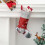 Grands bas de noël décoratifs 18 pouces, bas de-Père Noël vert 6