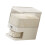 Cereal Storage Box Plastic Large Clear Pressed-10 Pounds White 1