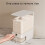 Cereal Storage Box Plastic Large Clear Pressed-10 Pounds White 6