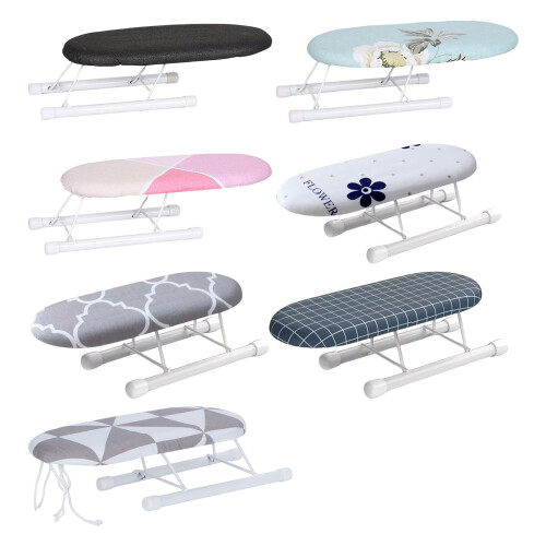 Lightweight Ironing Board with Heat Resistant Surfaces-Grids 1