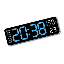 Adjustment Brightness Digital Clock with Alarm and Week Date-A