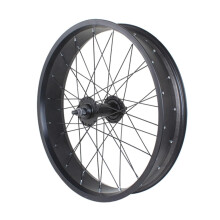 Snow Bike Rear Wheel 26x4.0 Fat Tire Aluminum Alloy 80/100mm Inner Width Disc Brake BoltOn Hub ThreadOn Freewheel